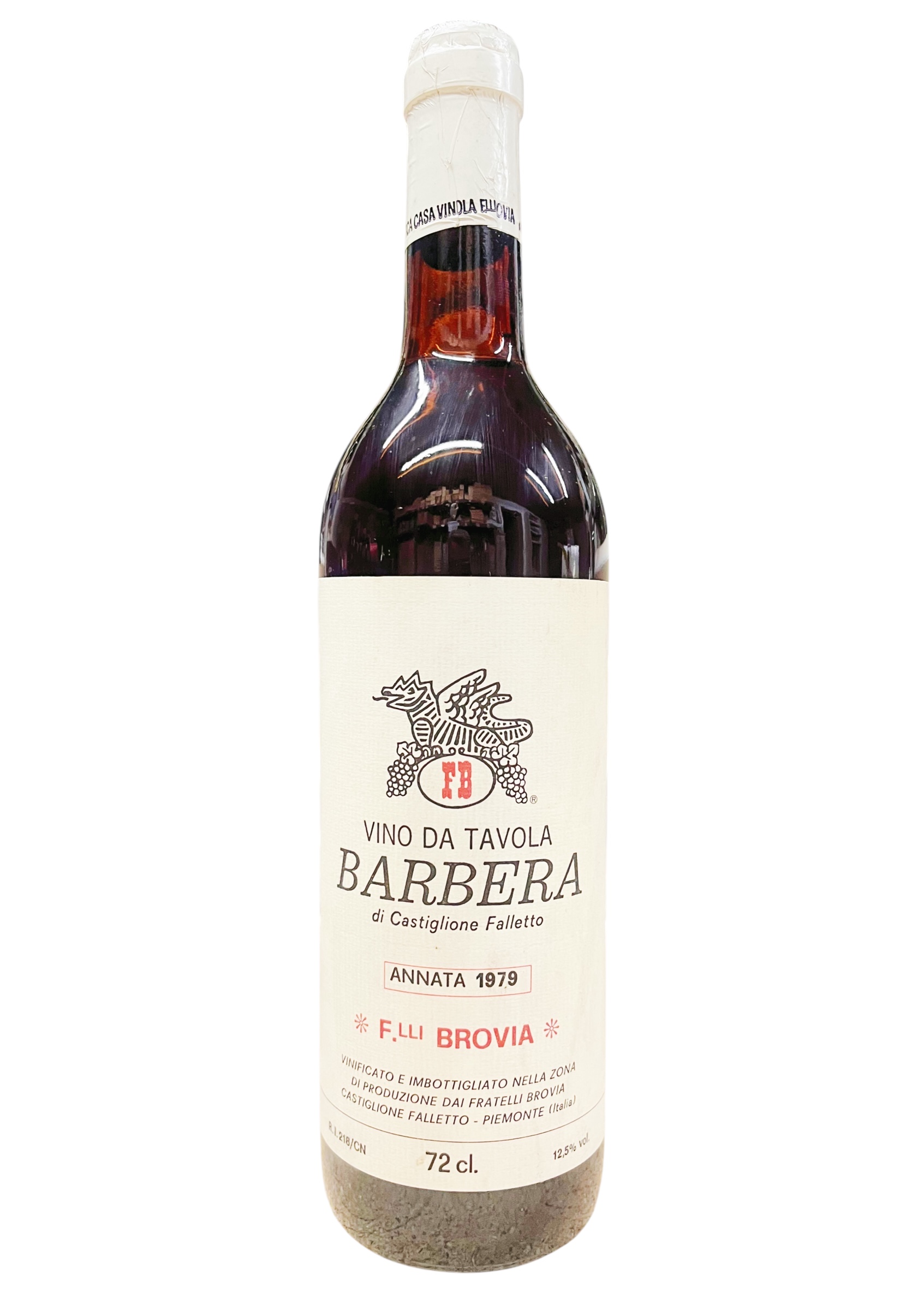 Wein 1979 Barbera di Castiglione Falletto Brovia