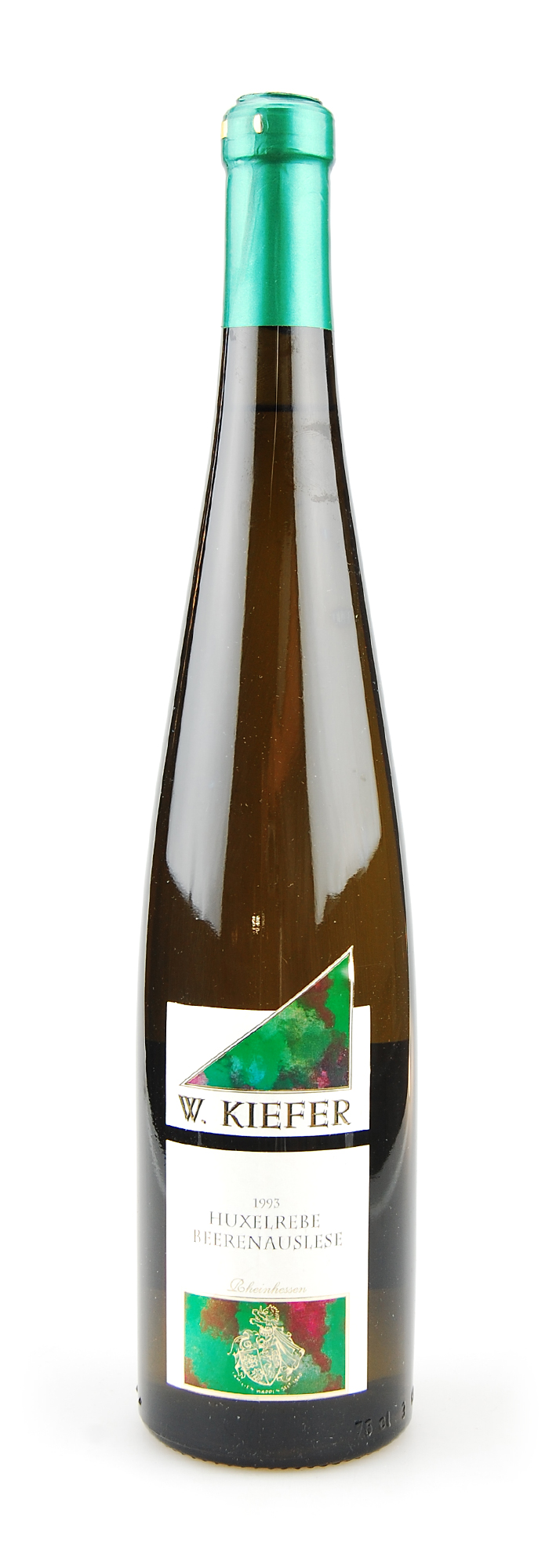 Wein 1993 Huxelrebe Beerenauslese Kiefer - Toller Wein