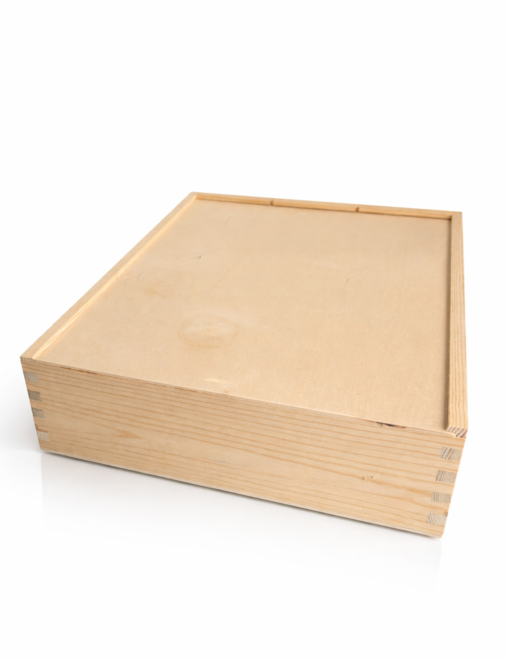 Holzkiste für 3 Flaschen mit oder ohne Gravur