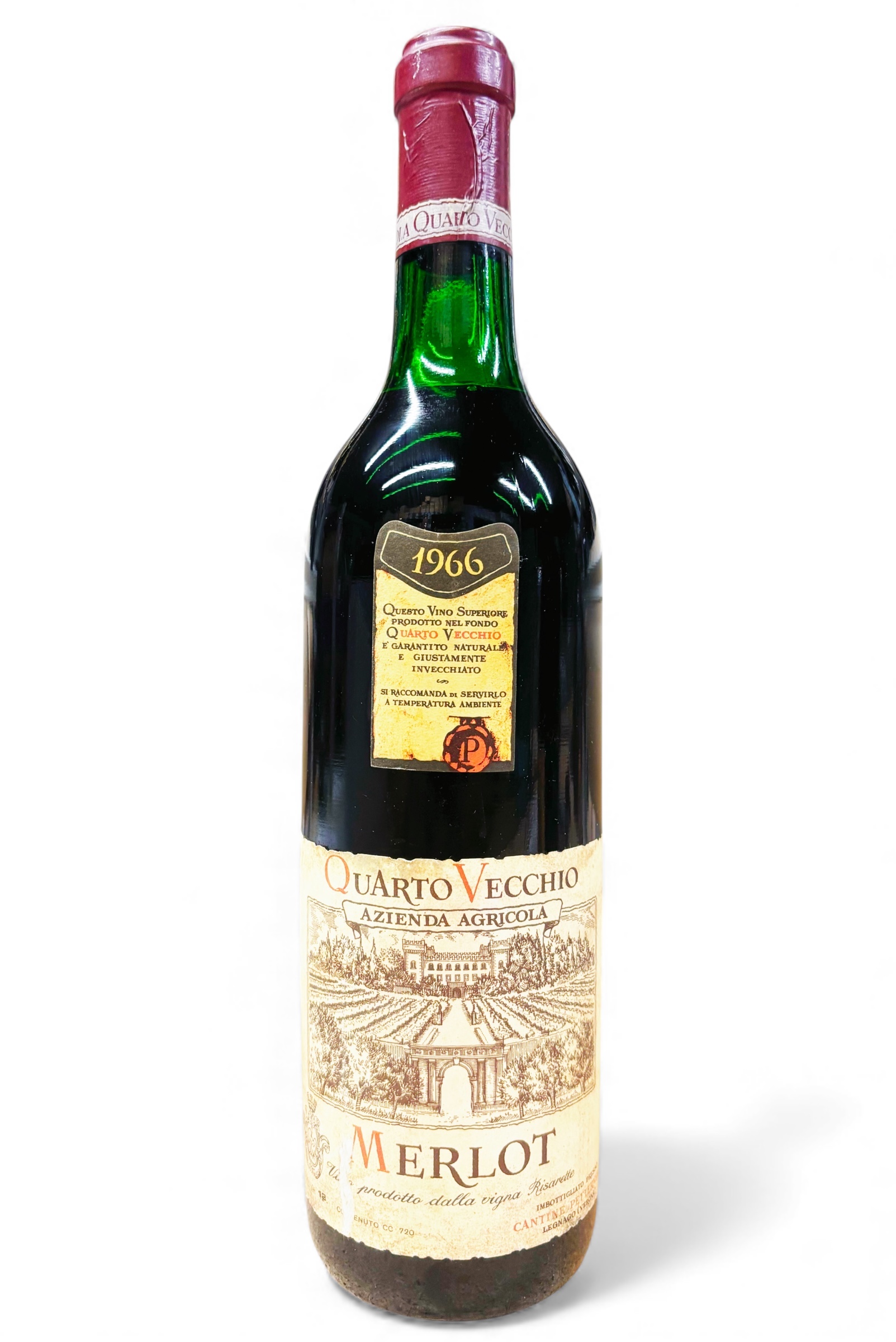 Wein 1966 Merlot Quarto Vecchio