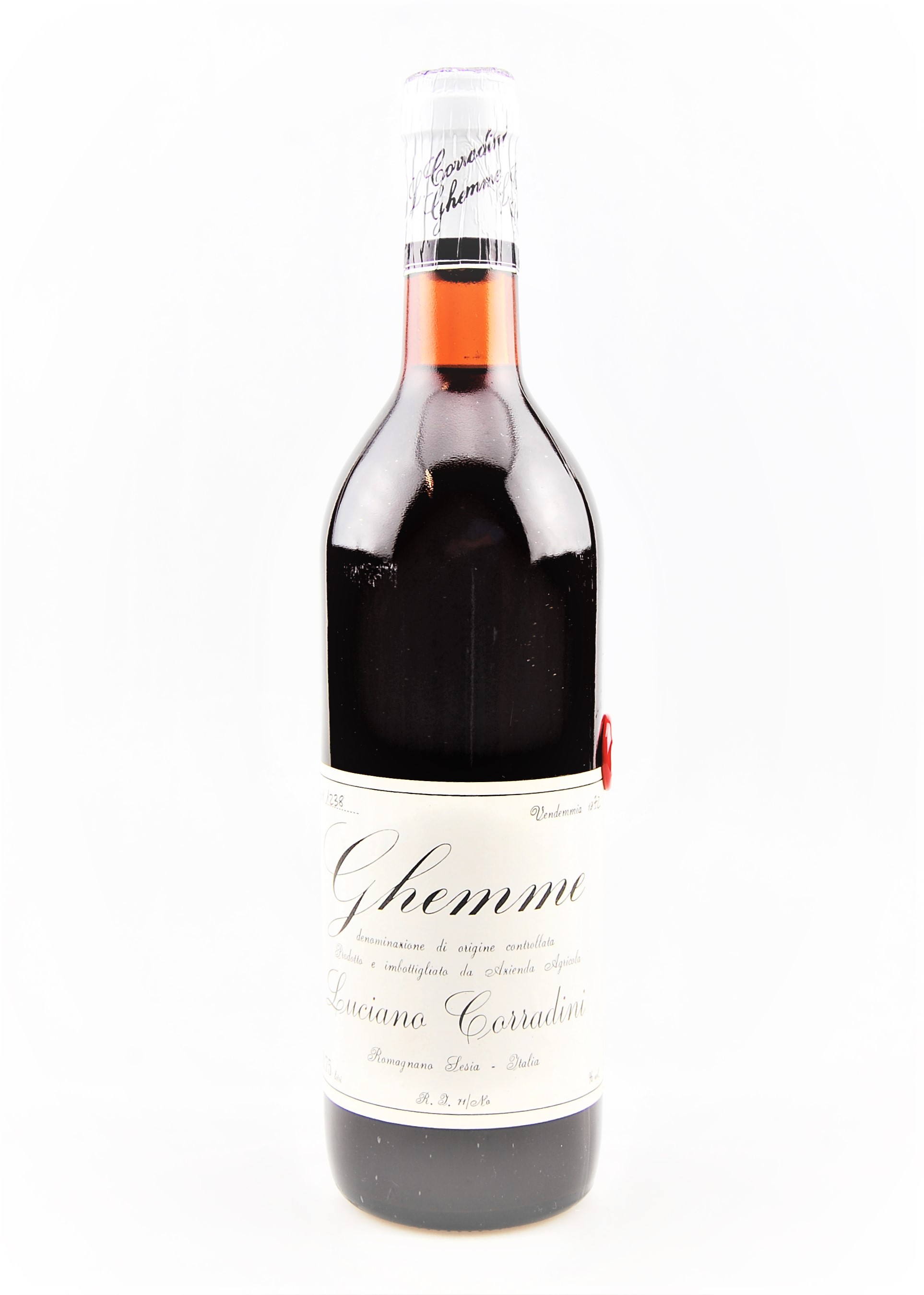 Wein 1972 Ghemme Corradini - Unser Tipp!!