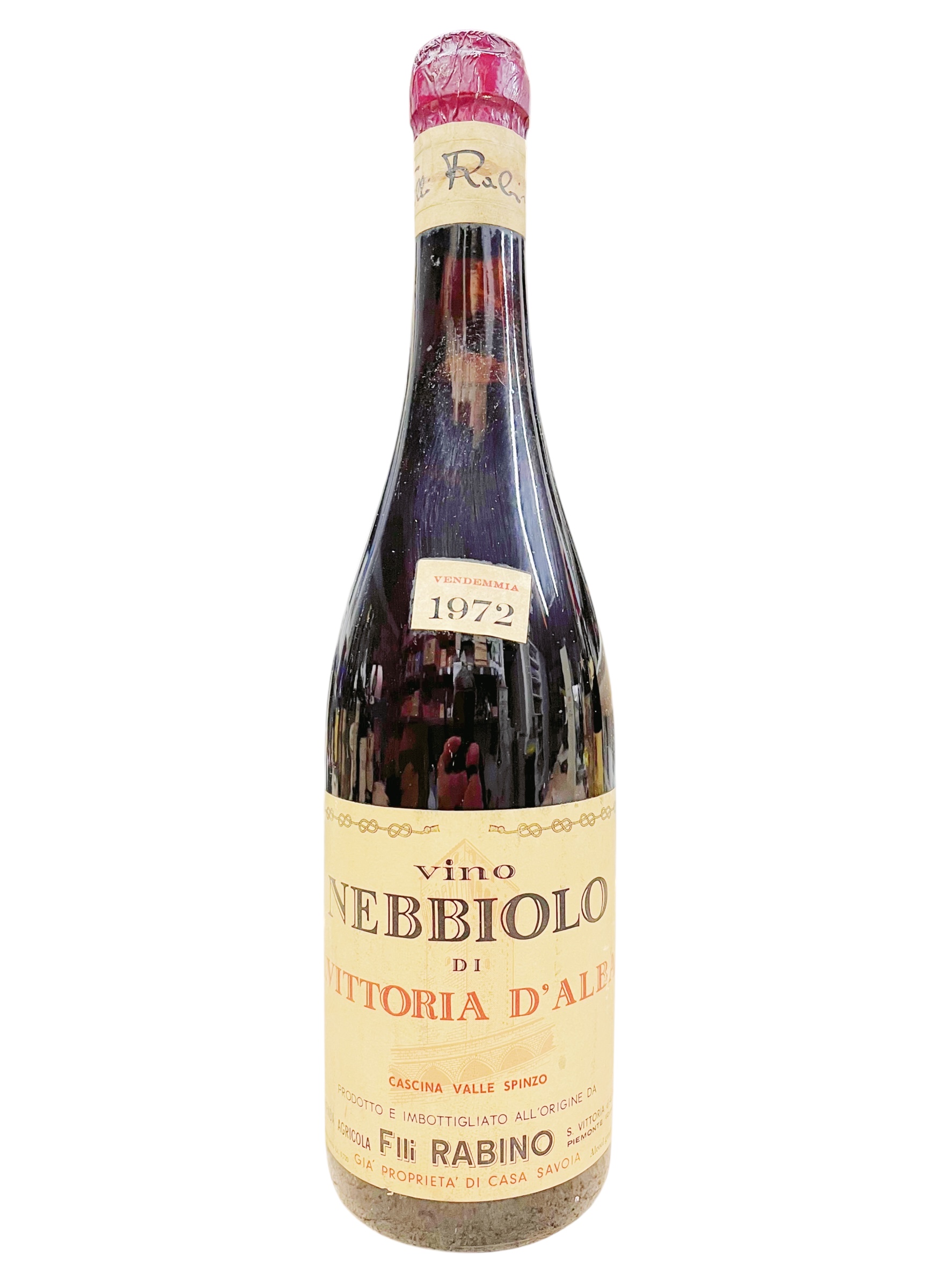 Wein 1972 Nebbiolo di Vittoria d´ Alba Rabino