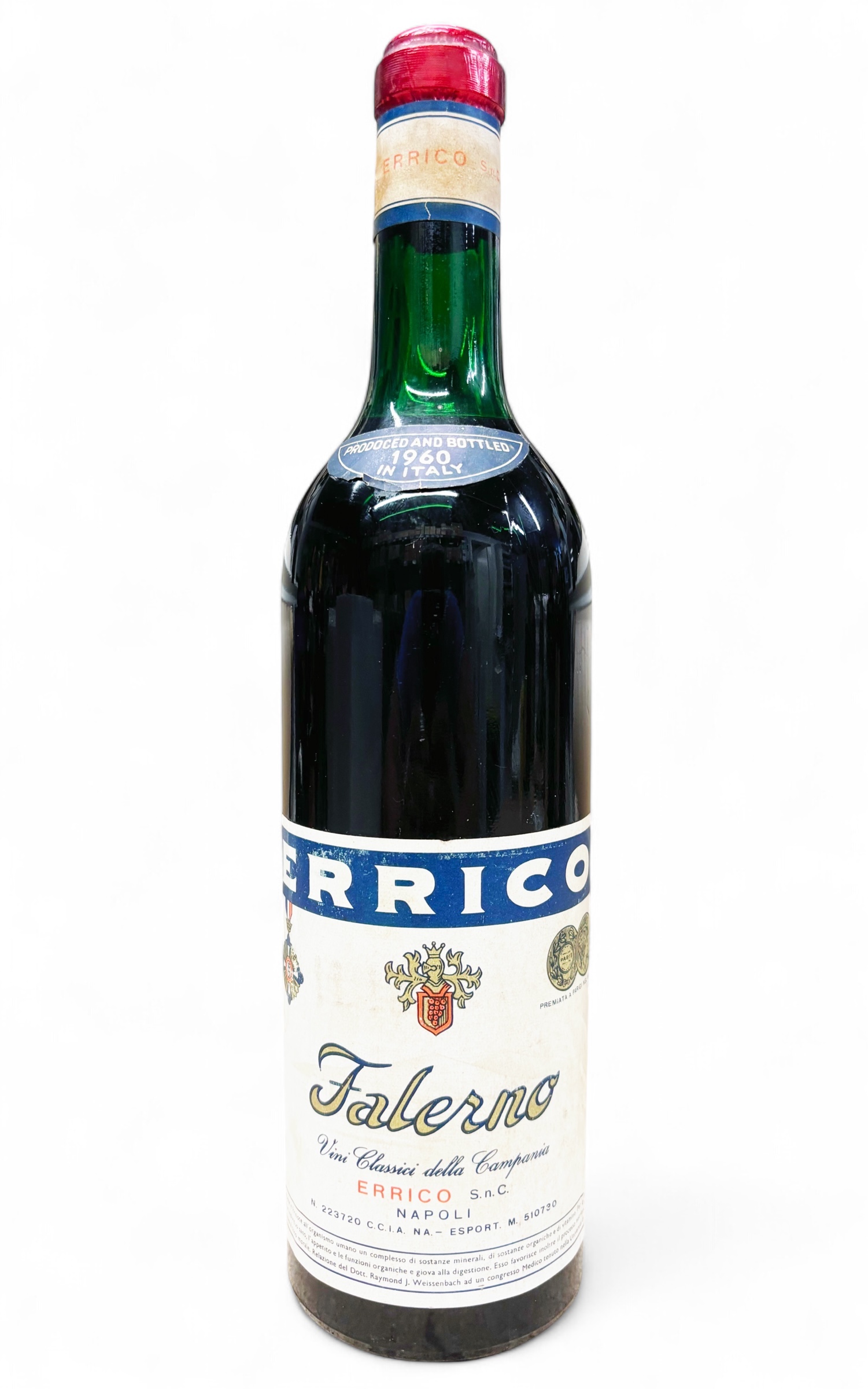Wein 1960 Falerno Errico