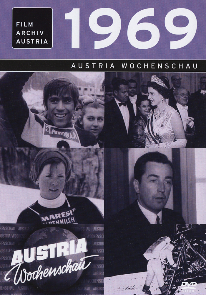 DVD 1969 Chronik Austria Wochenschau in Holzkiste mit Gravur