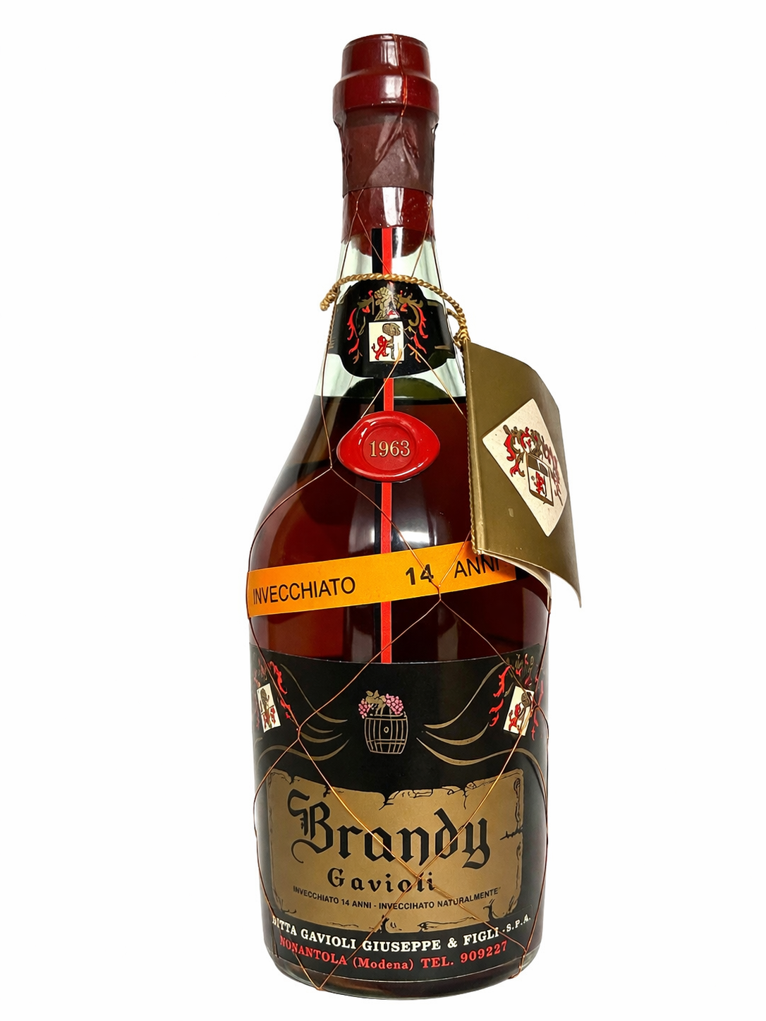 Brandy 1963 Giuseppe Gavioli Invecchiato 14 Anni
