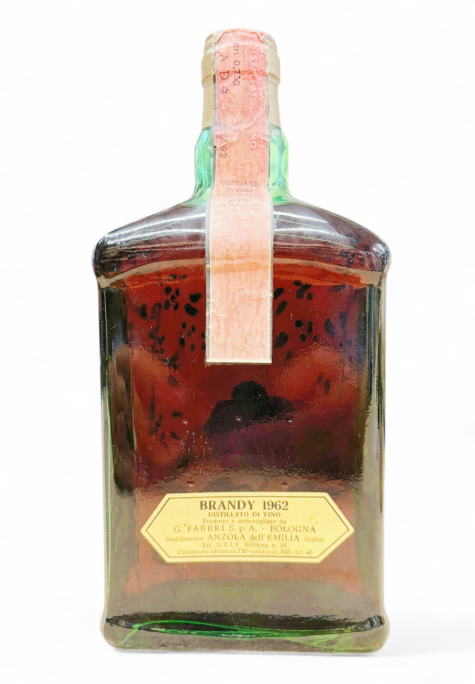 Brandy 1962 Fabbri Distillato di Vino