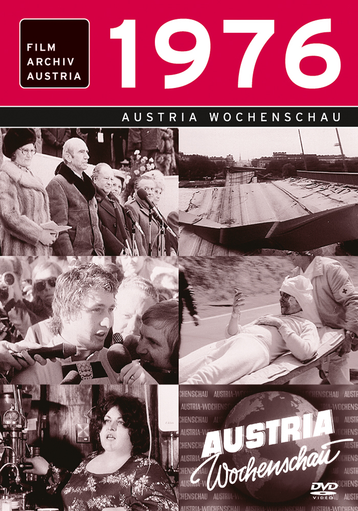 DVD 1976 Chronik Austria Wochenschau in Holzkiste mit Gravur