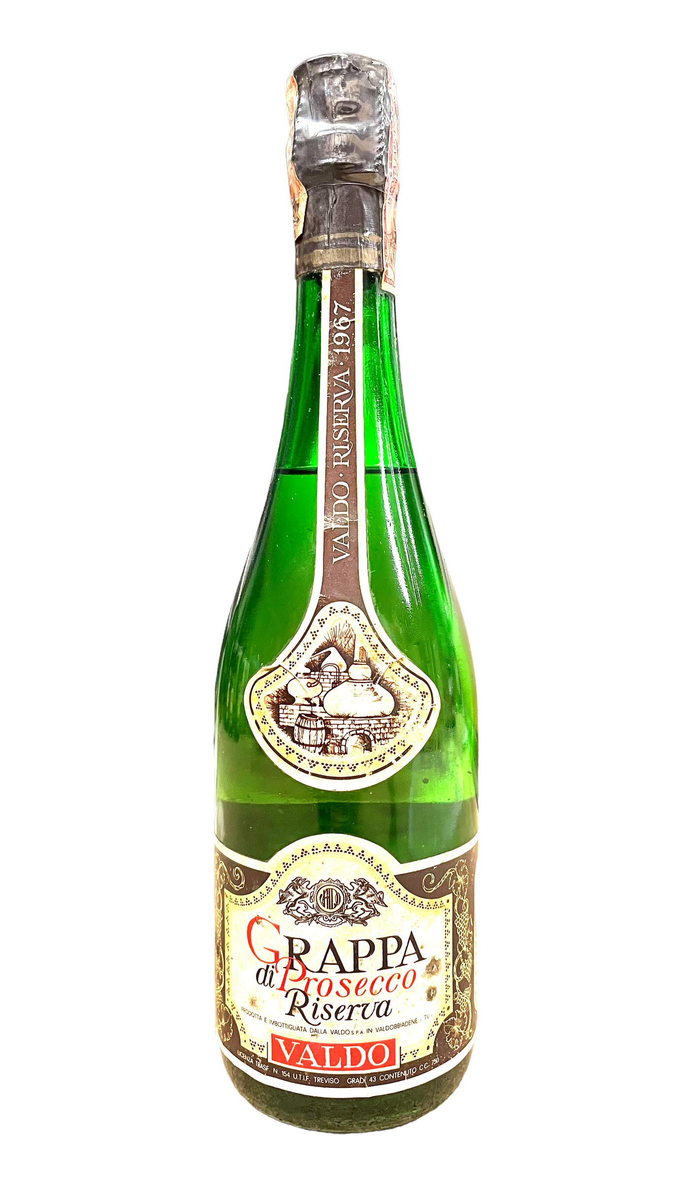 Grappa 1967 di Prosecco Riserva Valdo