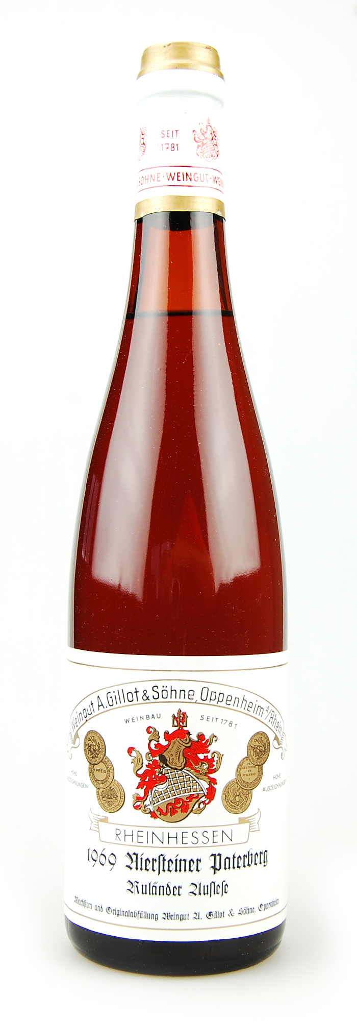 Wein 1969 Niersteiner Paterberg Ruländer Auslese