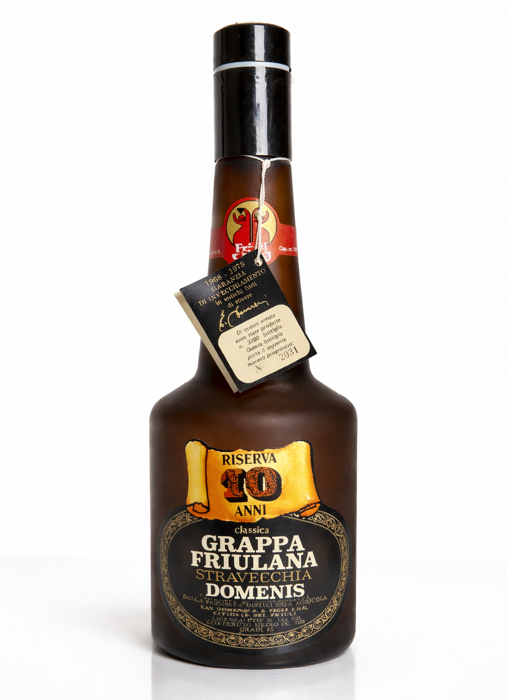 Grappa 1968 Friulana Domenis Riserva 10 Anni
