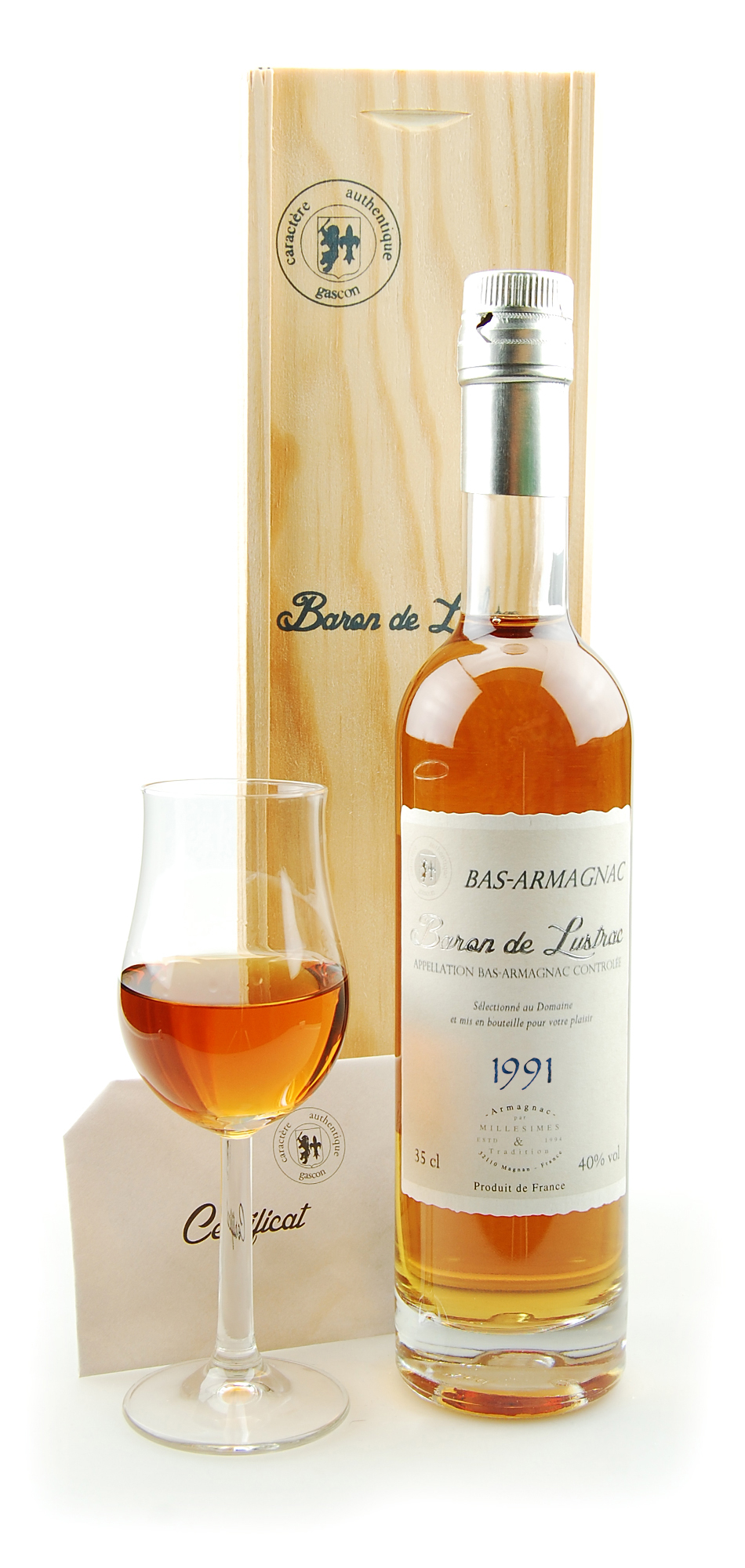 Armagnac 1991 Baron de Lustrac