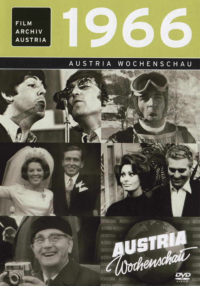 DVD 1966 Chronik Austria Wochenschau in Holzkiste mit Gravur