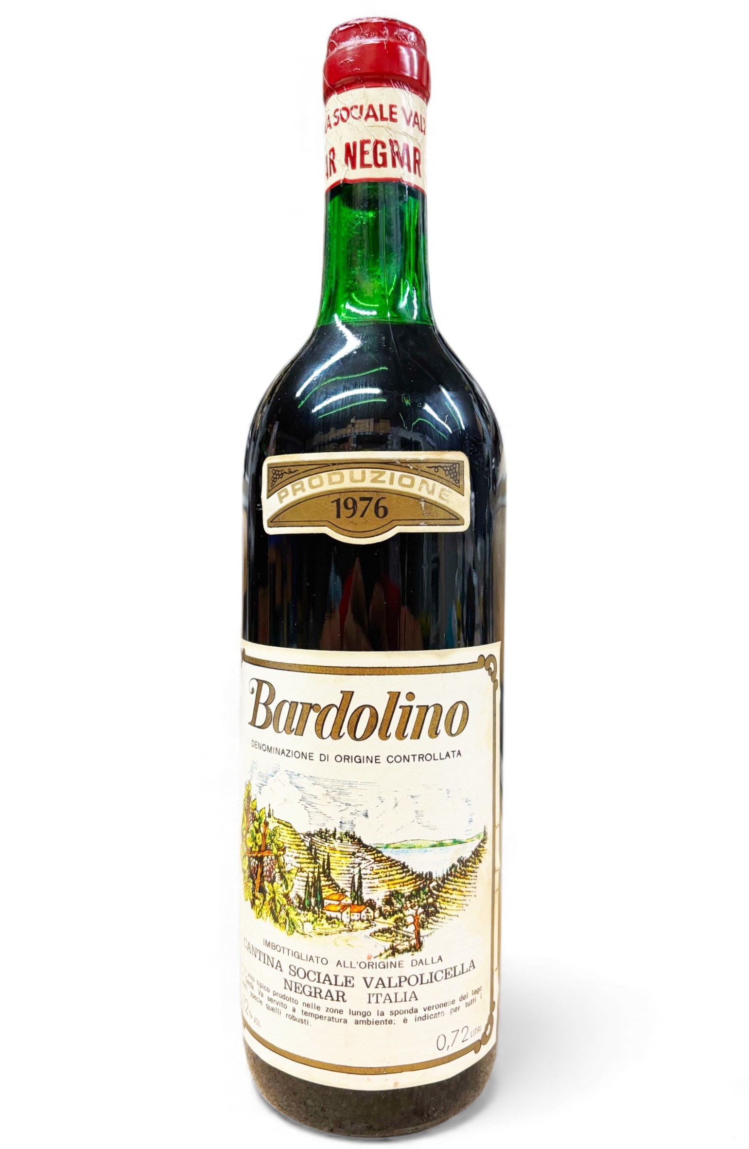 Wein 1976 Bardolino Cantiona Sociale Valpolicella Negrar