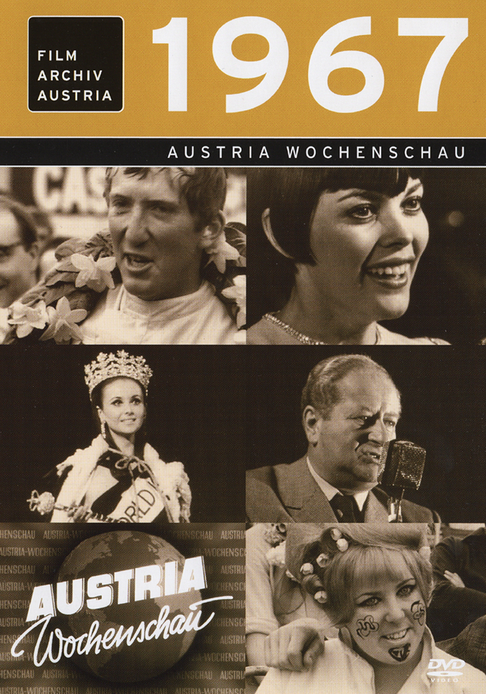 DVD 1967 Chronik Austria Wochenschau in Holzkiste mit Gravur