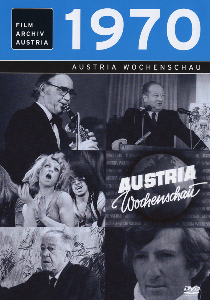 DVD 1970 Chronik Austria Wochenschau in Holzkiste mit Gravur