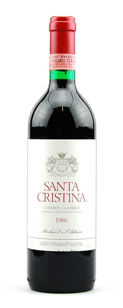 Wein 1986 Chianti Classico Santa Cristina Antinori