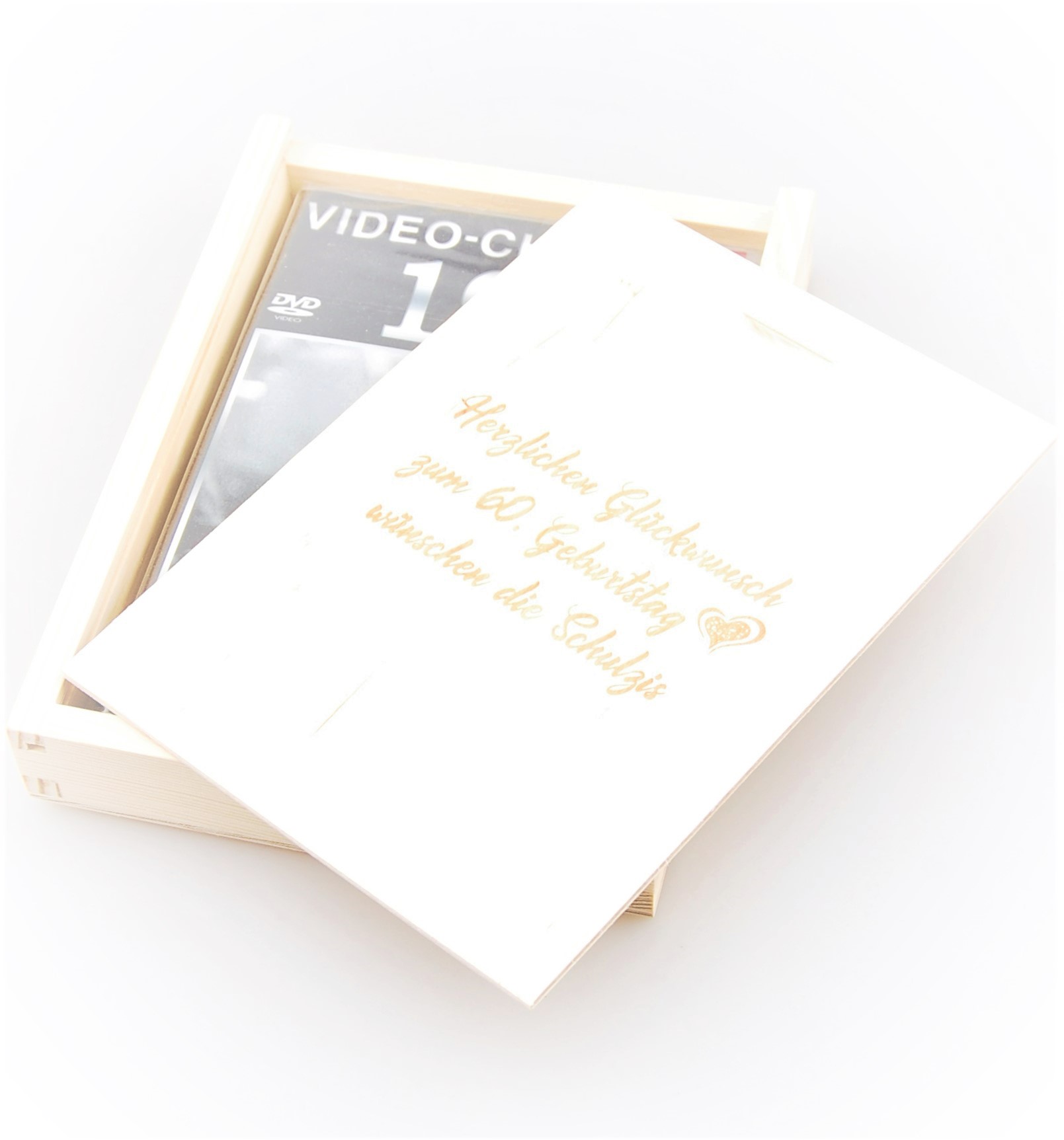 DVD 1969 Chronik Deutsche Wochenschau in Holzkiste mit Gravur