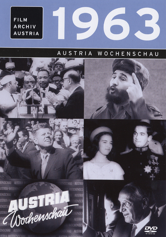 DVD 1963 Chronik Austria Wochenschau in Holzkiste mit Gravur