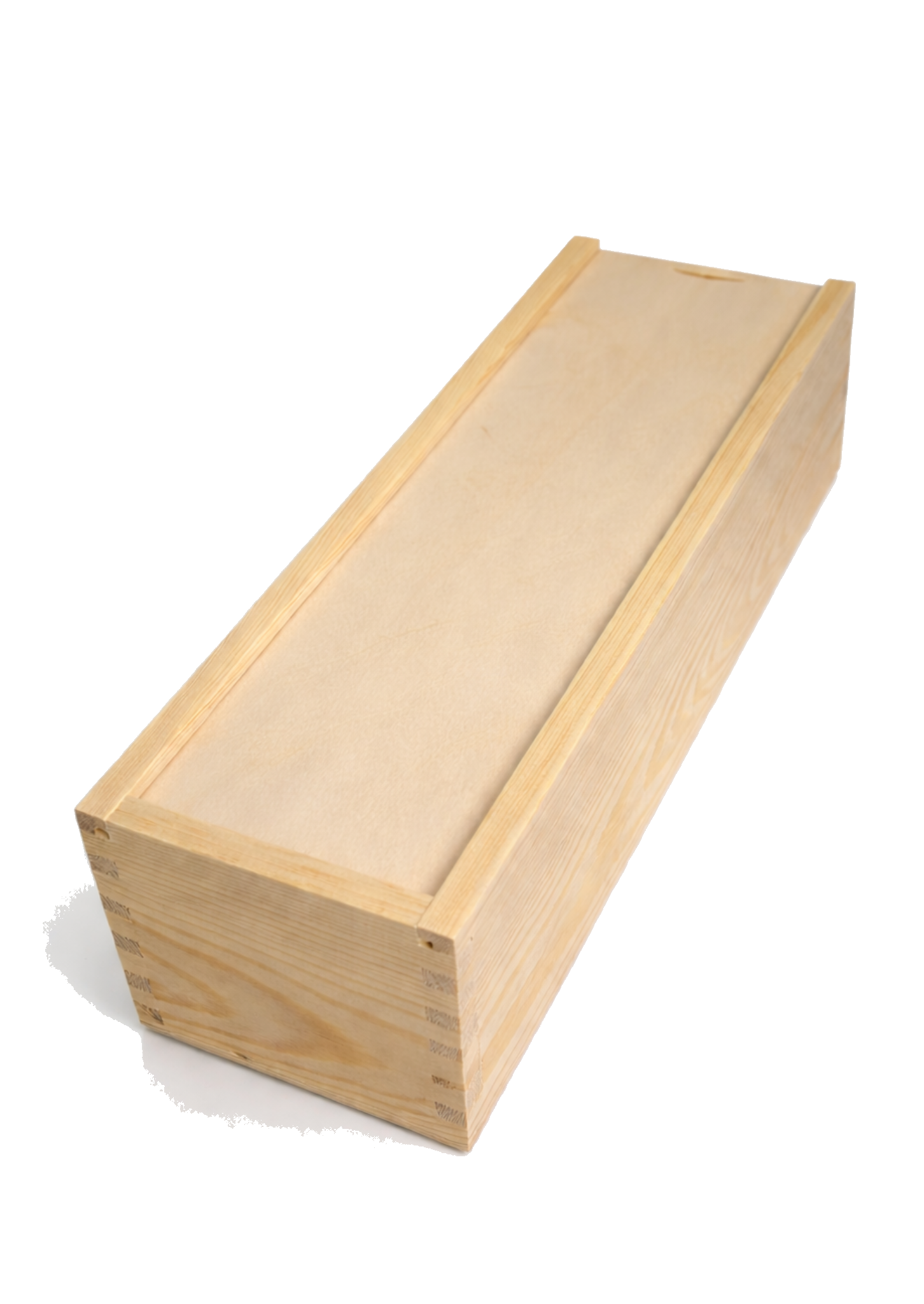 Holzkiste für Magnum Flasche mit oder ohne Gravur