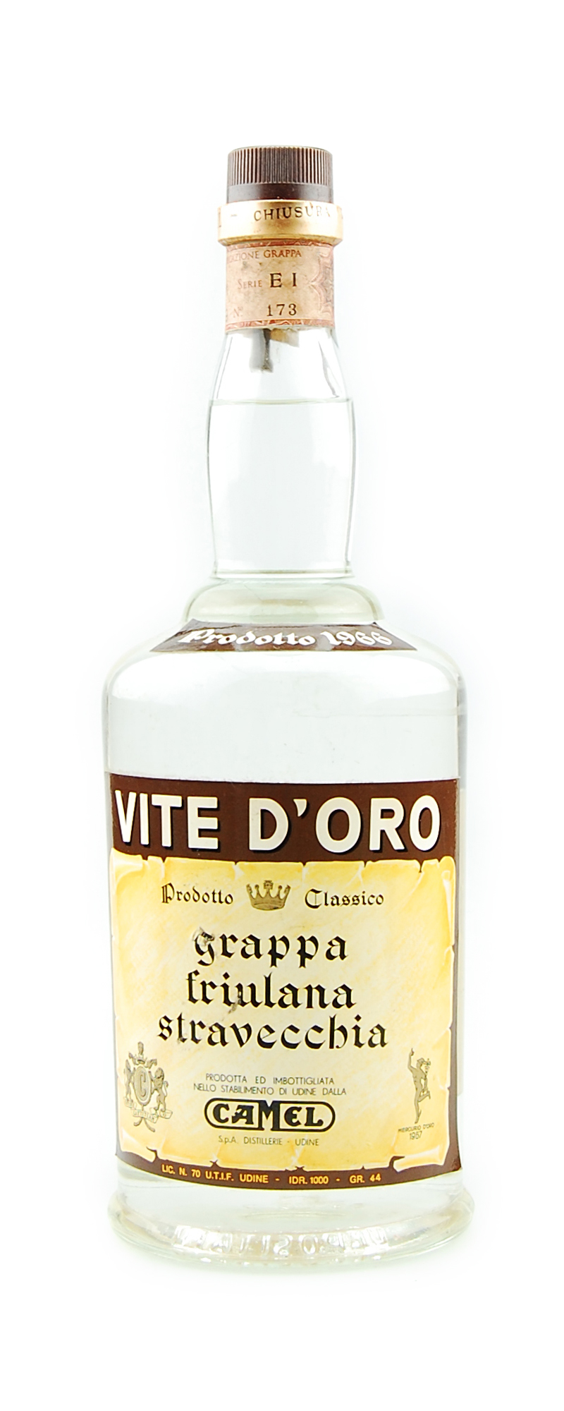 Grappa 1966 Camel Vite d´Oro Stravecchia