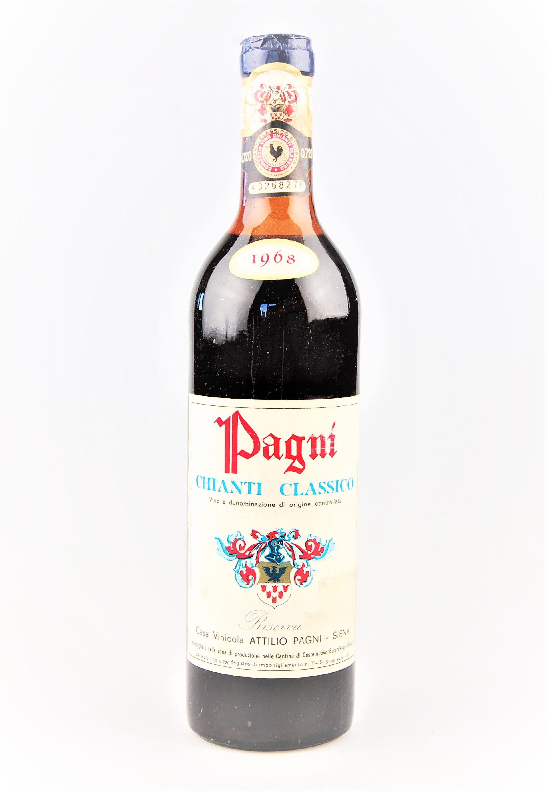 Wein 1968 Chianti Classico Riserva Pagni