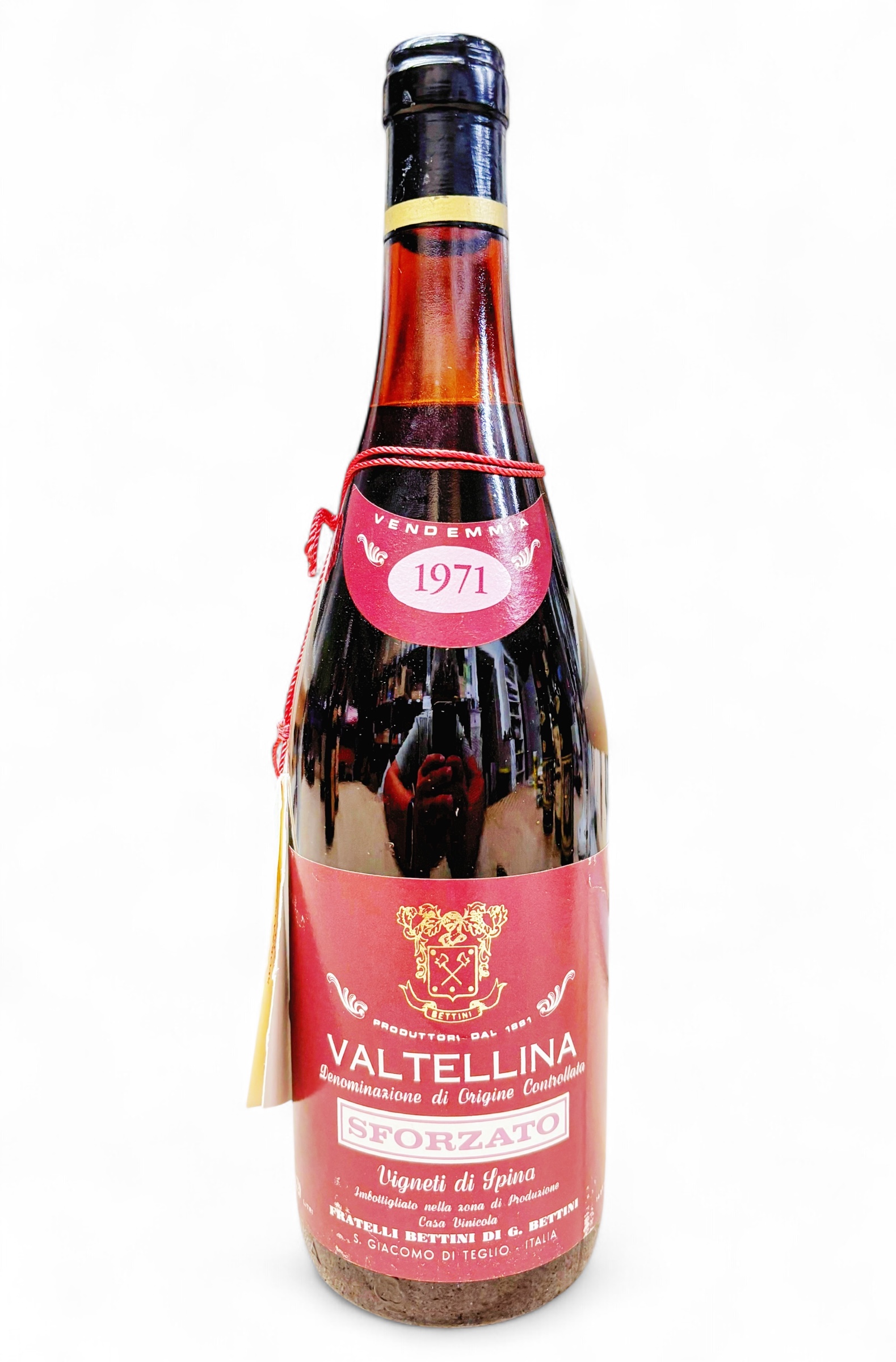 Wein 1971 Sforzato di Spina Fratelli Bettini
