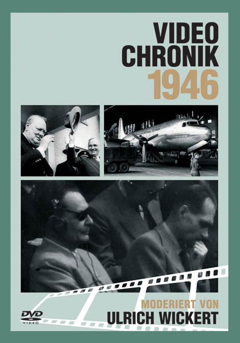DVD 1946 Chronik Deutsche Wochenschau in Holzkiste mit Gravur