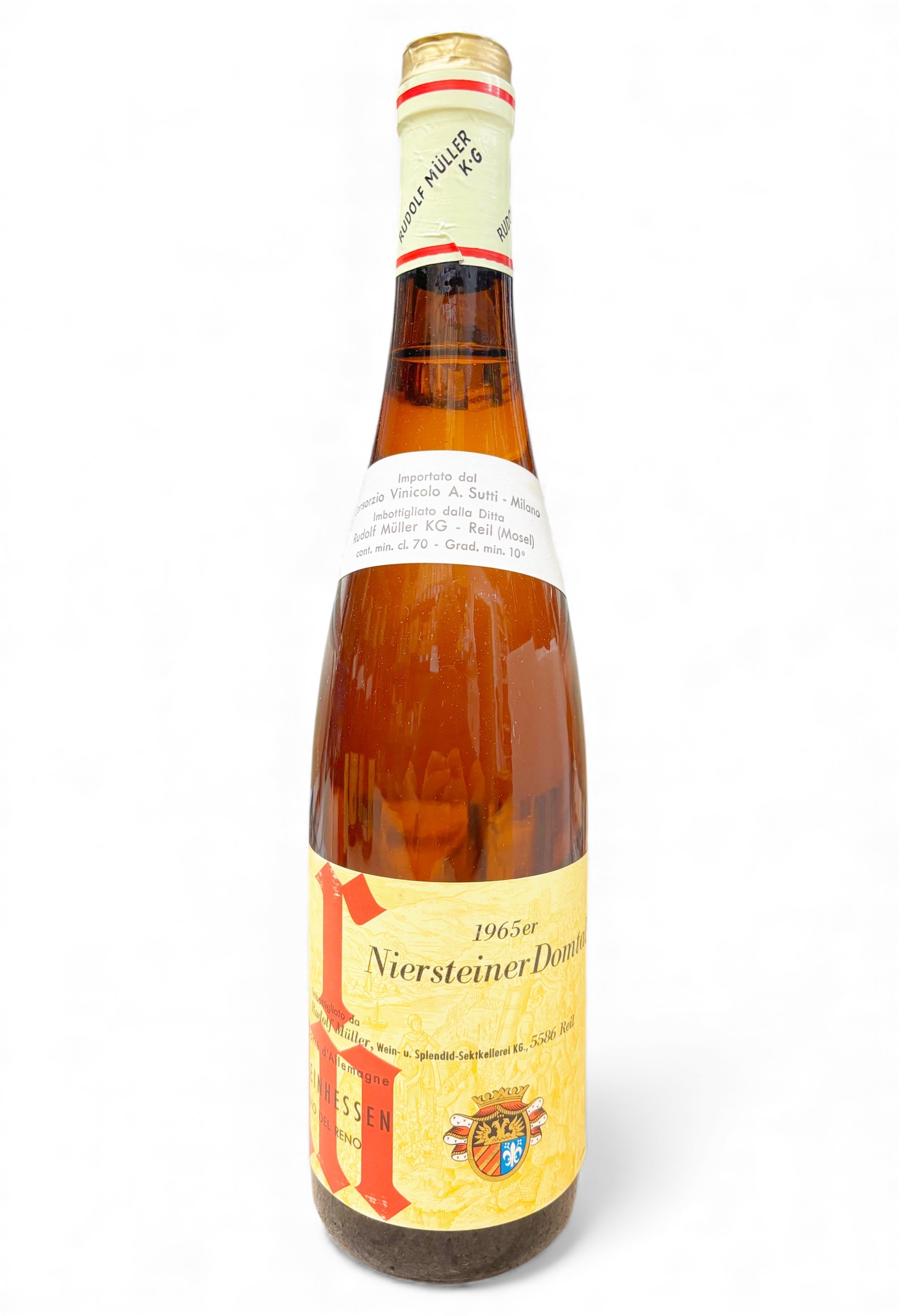 Wein 1965 Niersteiner Domtal Rudolf Müller