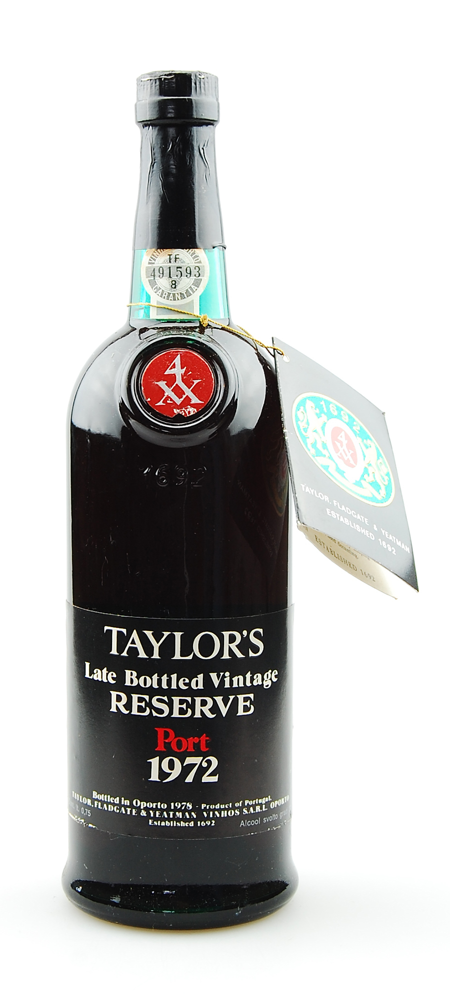 Portwein 1972 Taylors LBV Reserve Port