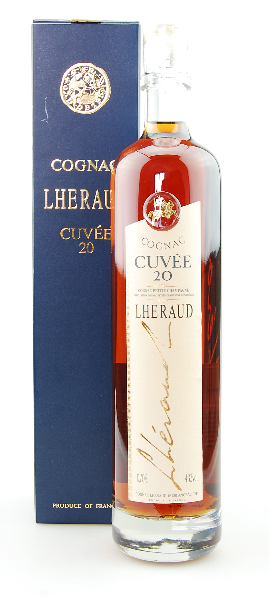 Cognac Lheraud Cuvee 20 Years Renaissance