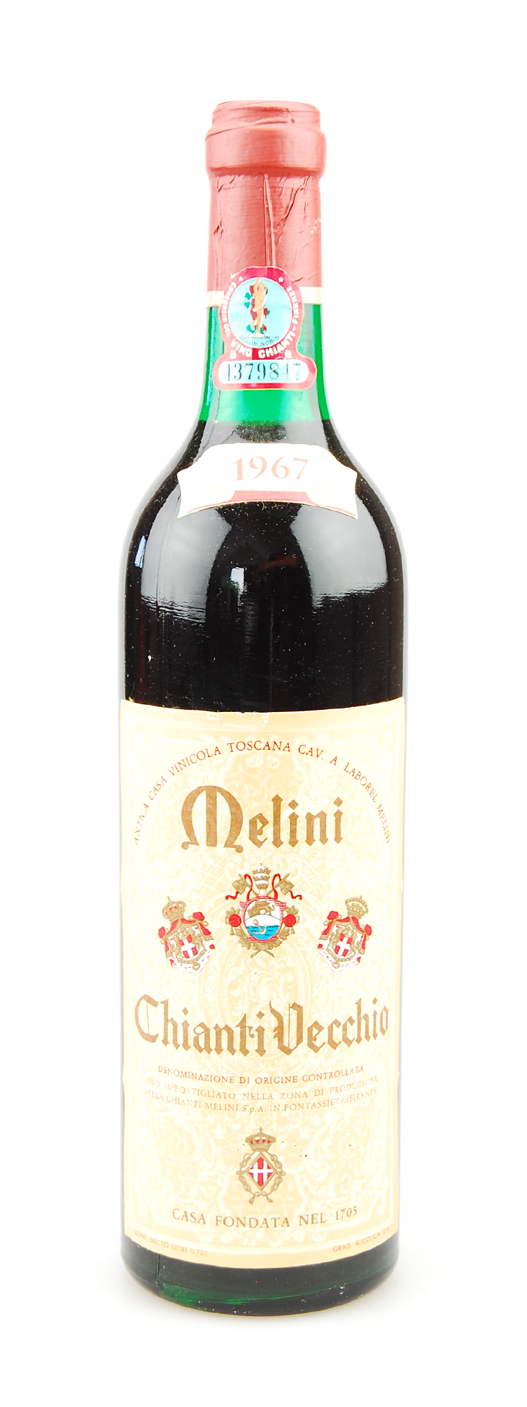 Wein 1967 Chianti Vecchio Melini
