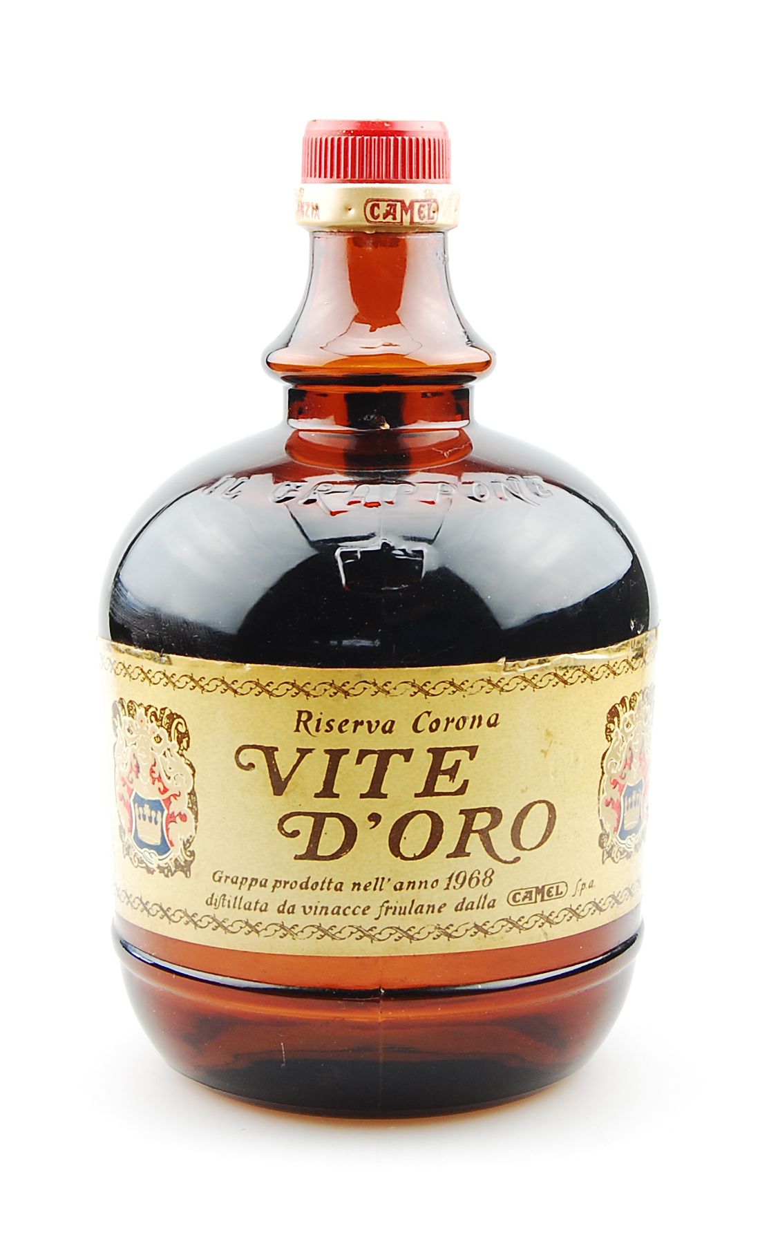 Grappa 1968 Vite d'Ora Camel Stravecchia Magnum