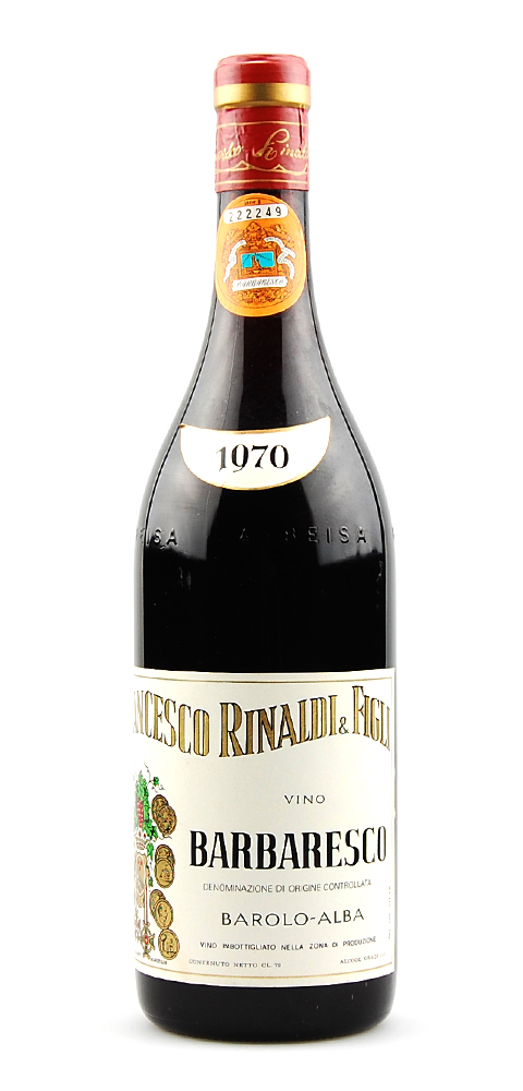 Wein 1970 Barbaresco Francesco Rinaldi