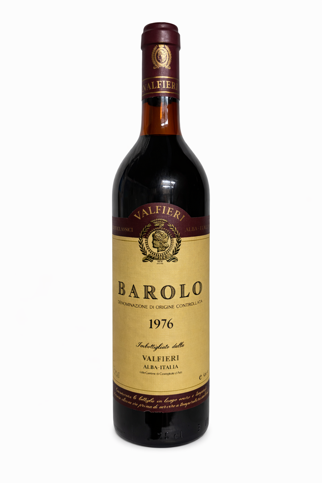 Wein 1976 Barolo Valfieri