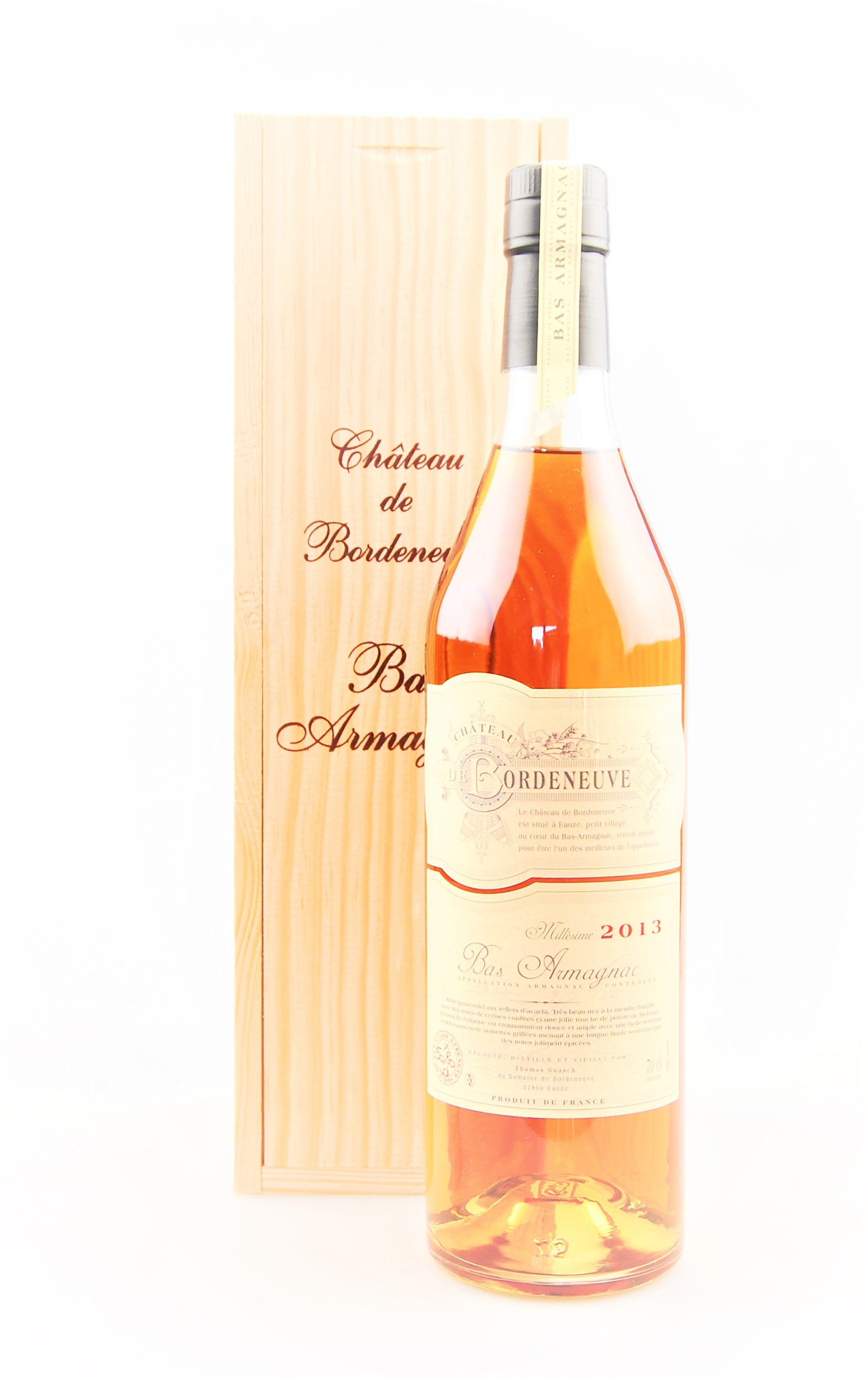 Armagnac 2013 Bas-Armagnac Chateau de Bordeneuve