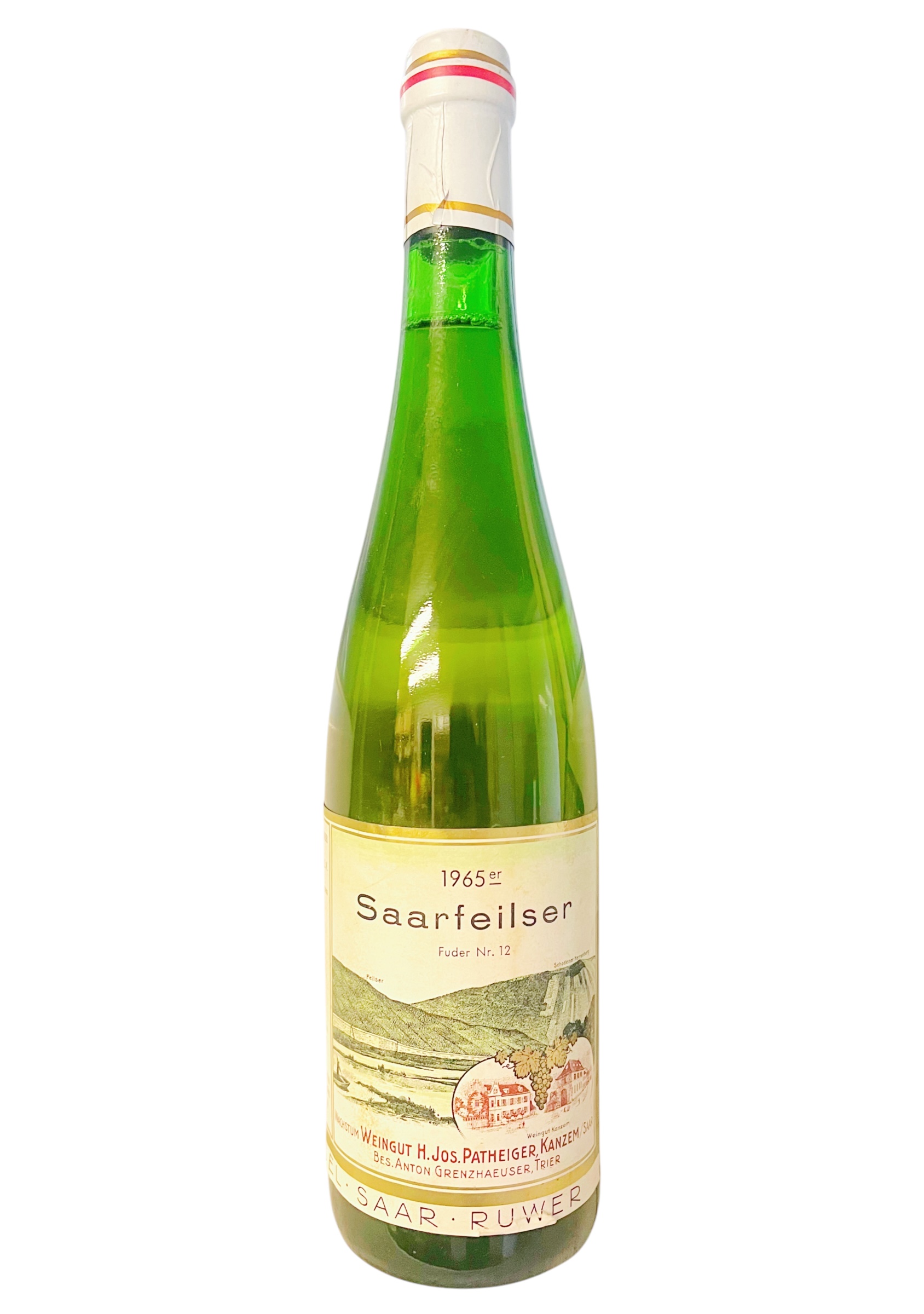 Wein 1965 Tipp - Saarfeilser Riesling Patheiger Fuder Nr. 12