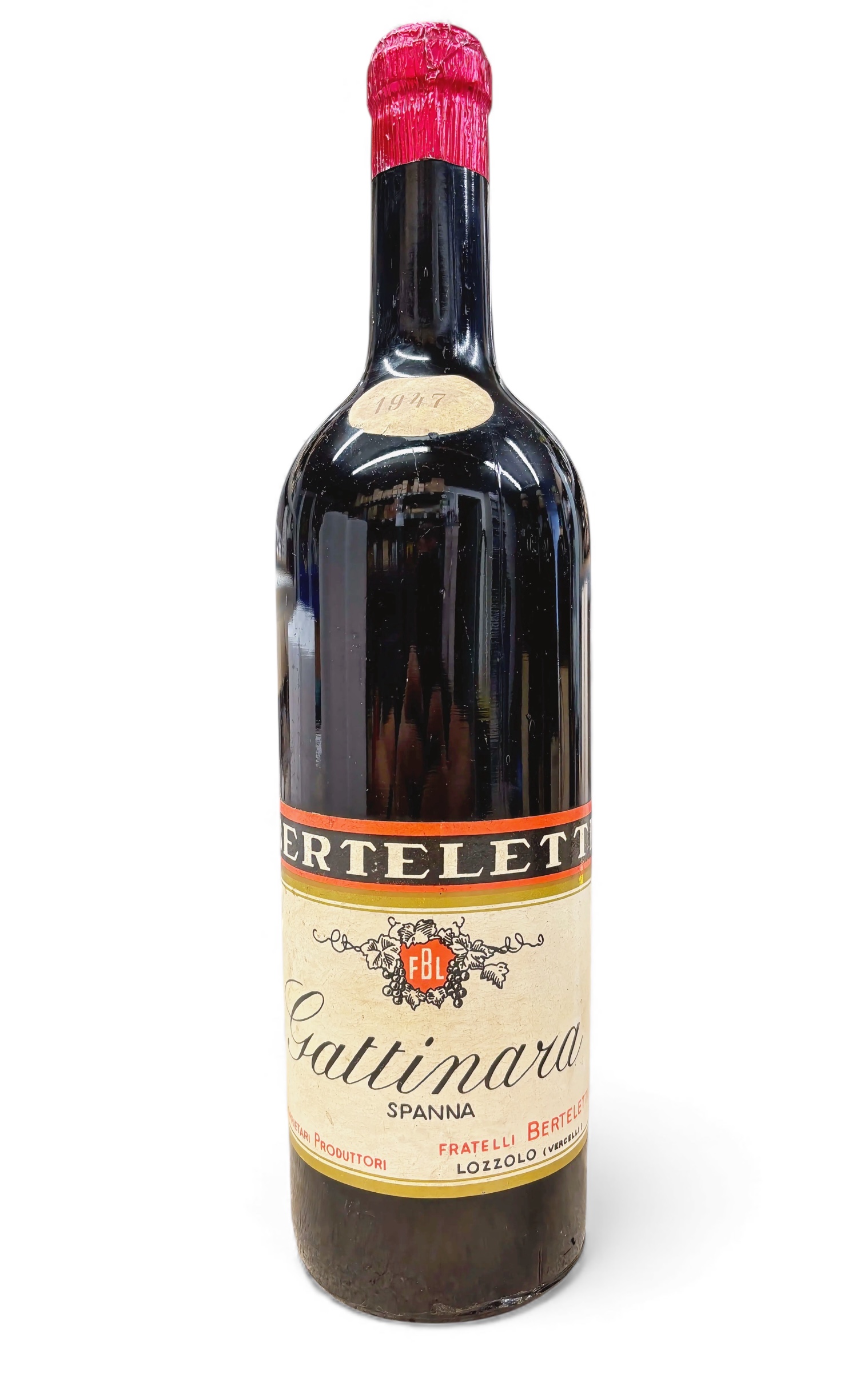Wein 1947 Gattinara Berteletti Castello di Lozzolo