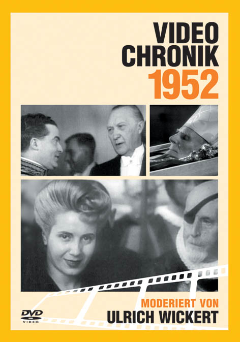 DVD 1952 Chronik Deutsche Wochenschau in Holzkiste mit Gravur