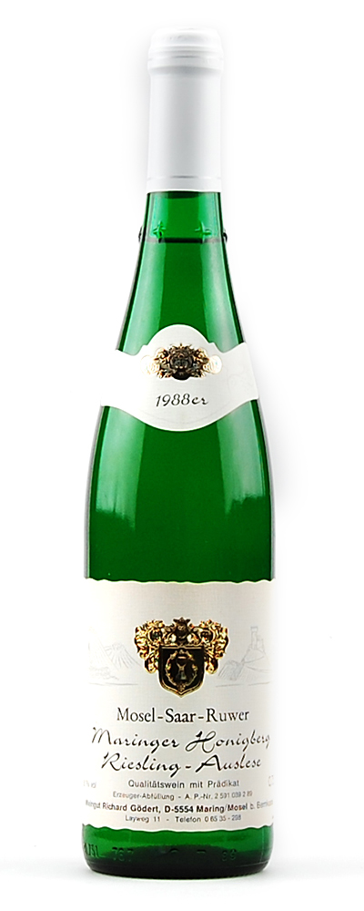 Wein 1988 Maringer Honigberg Riesling Auslese