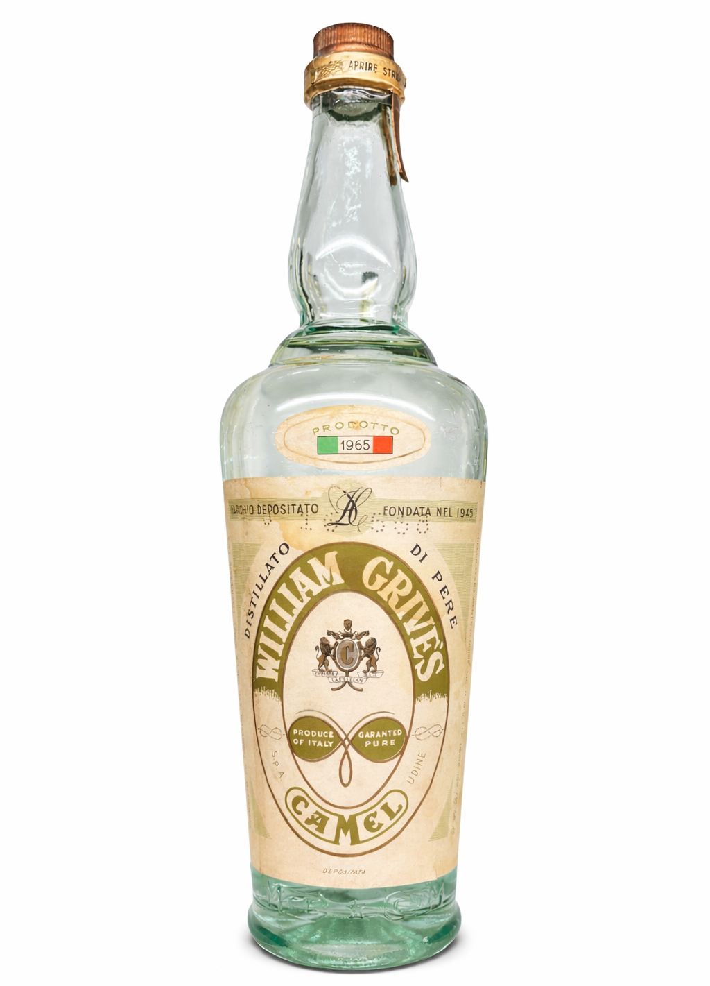 Obstbrand 1965 Camel William Christ Birnenbrand