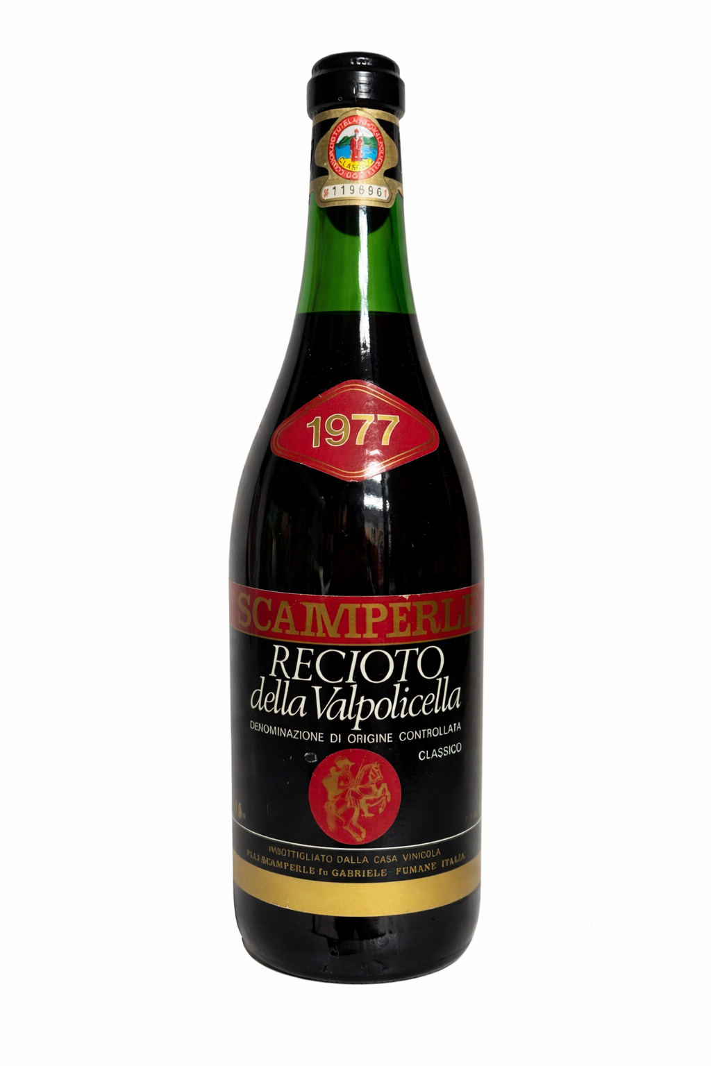 Wein 1977 Recioto della Valpolicella Classico Scamperle