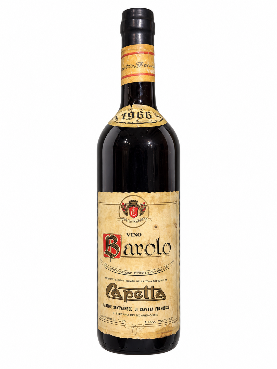 Wein 1966 Barolo Cantina Francesco Capetta