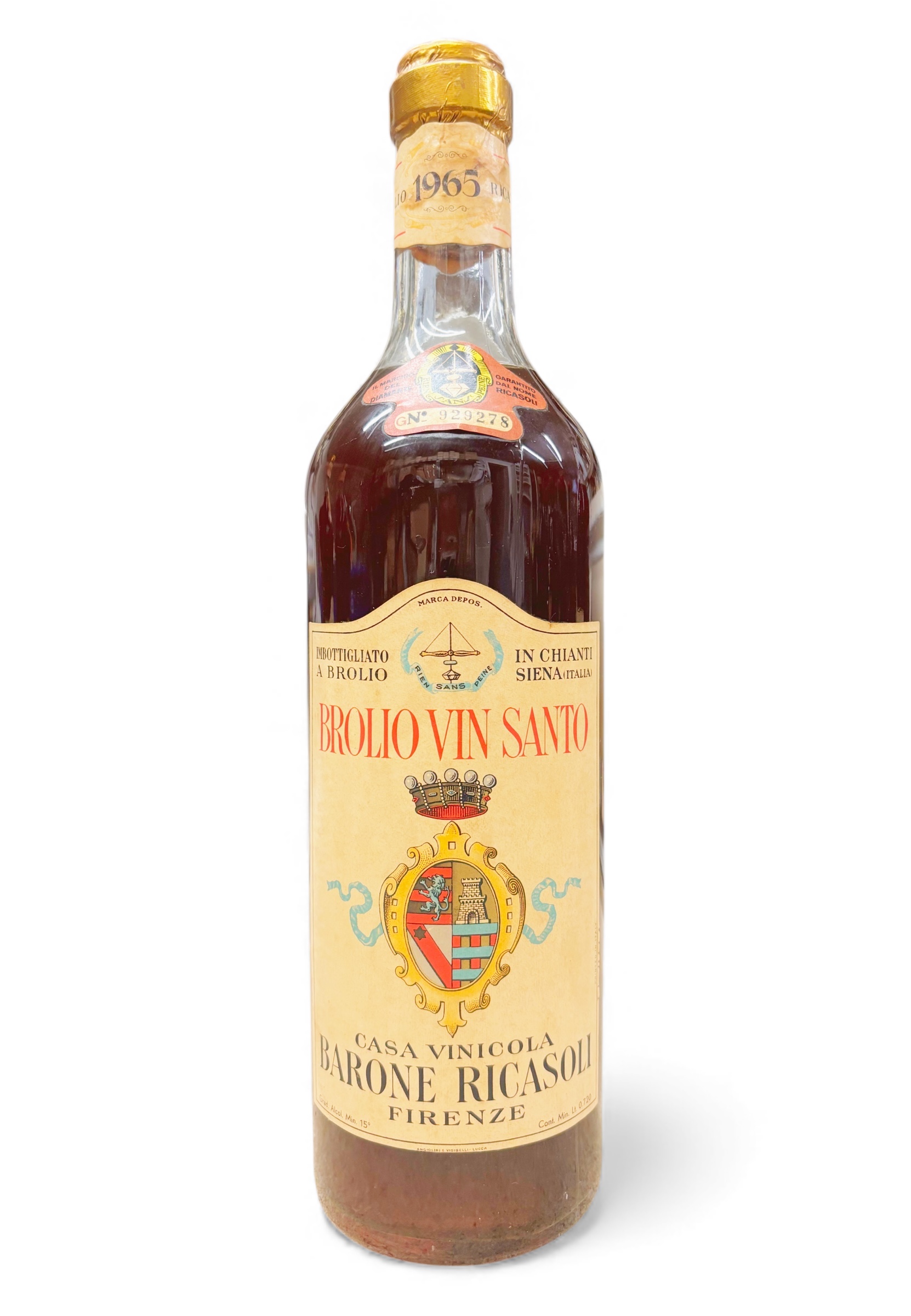 Wein 1965 Brolio Vin Santo Barone Ricasoli
