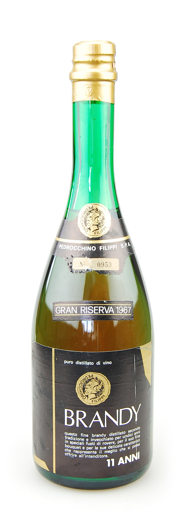 Brandy 1967 Gran Riserva Filippi 11 Anni