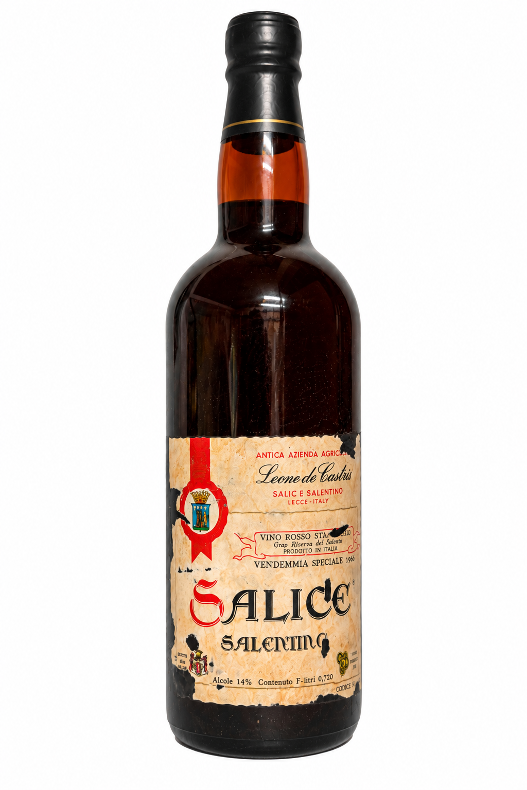 Wein 1966 Salice Leone de Castris Straveccio Salentino