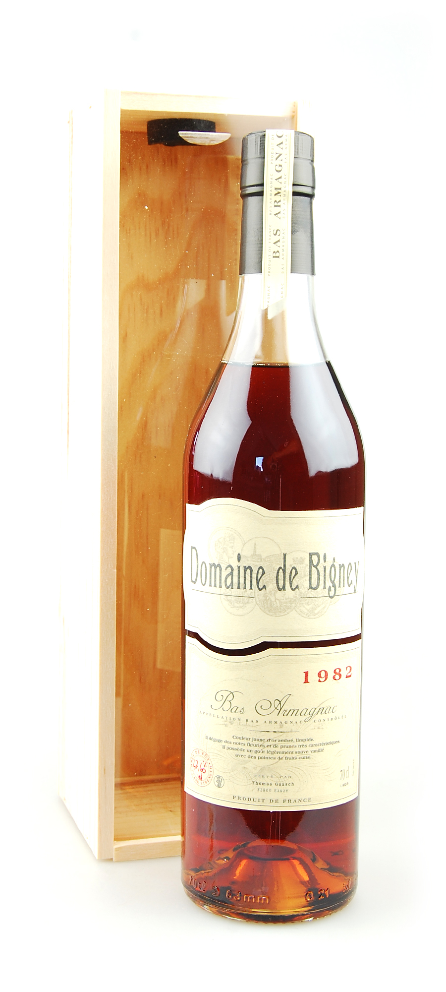 Armagnac 1982 Bas-Armagnac Domaine de Bigney