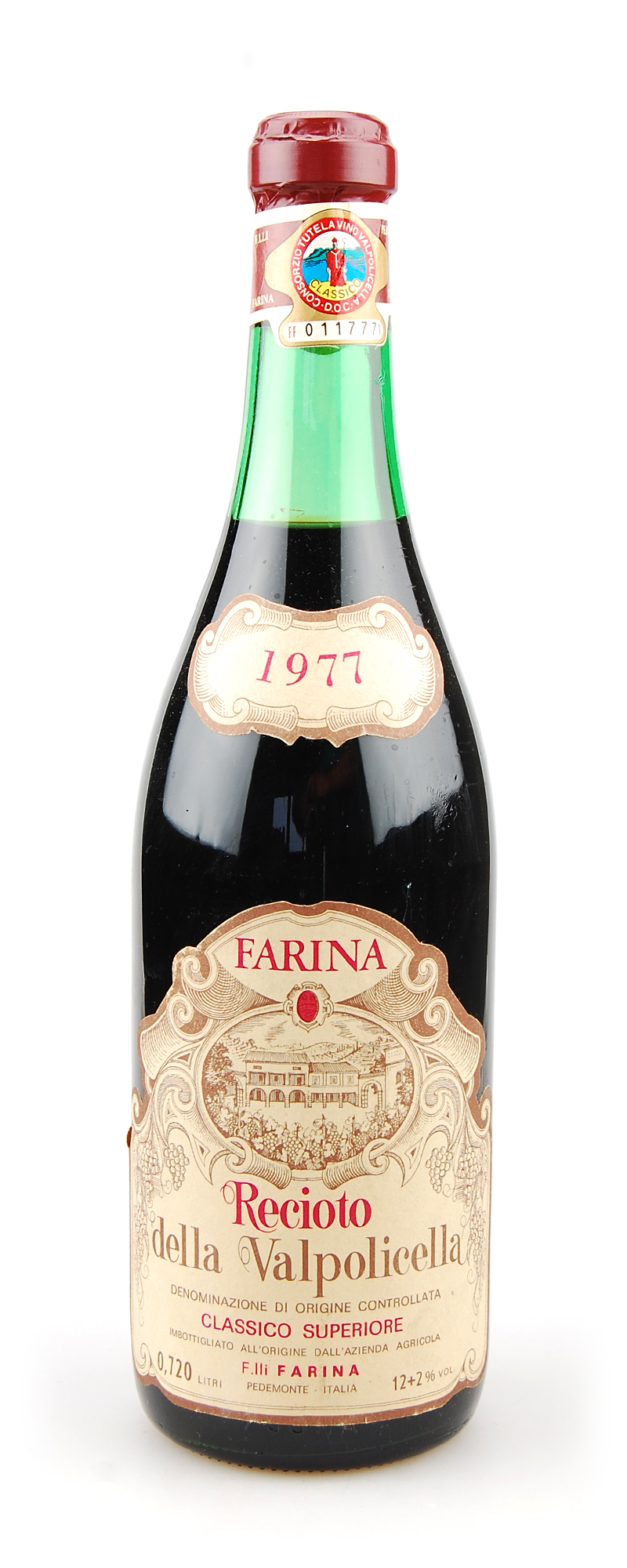 Wein 1977 Recioto della Valpolicella Classico Superiore Farina