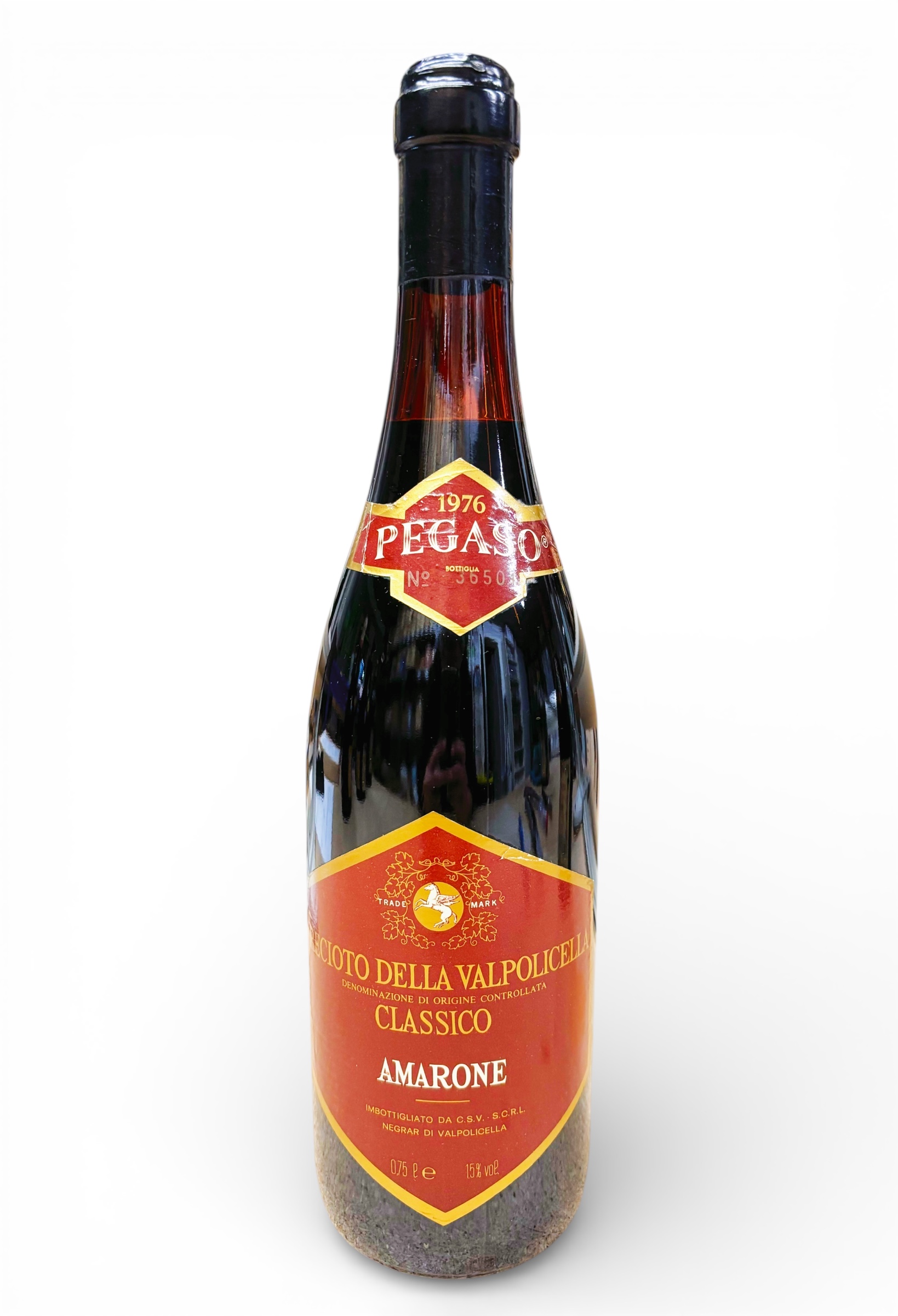 Wein 1976 Amarone Recioto della Valpolicella Pegaso