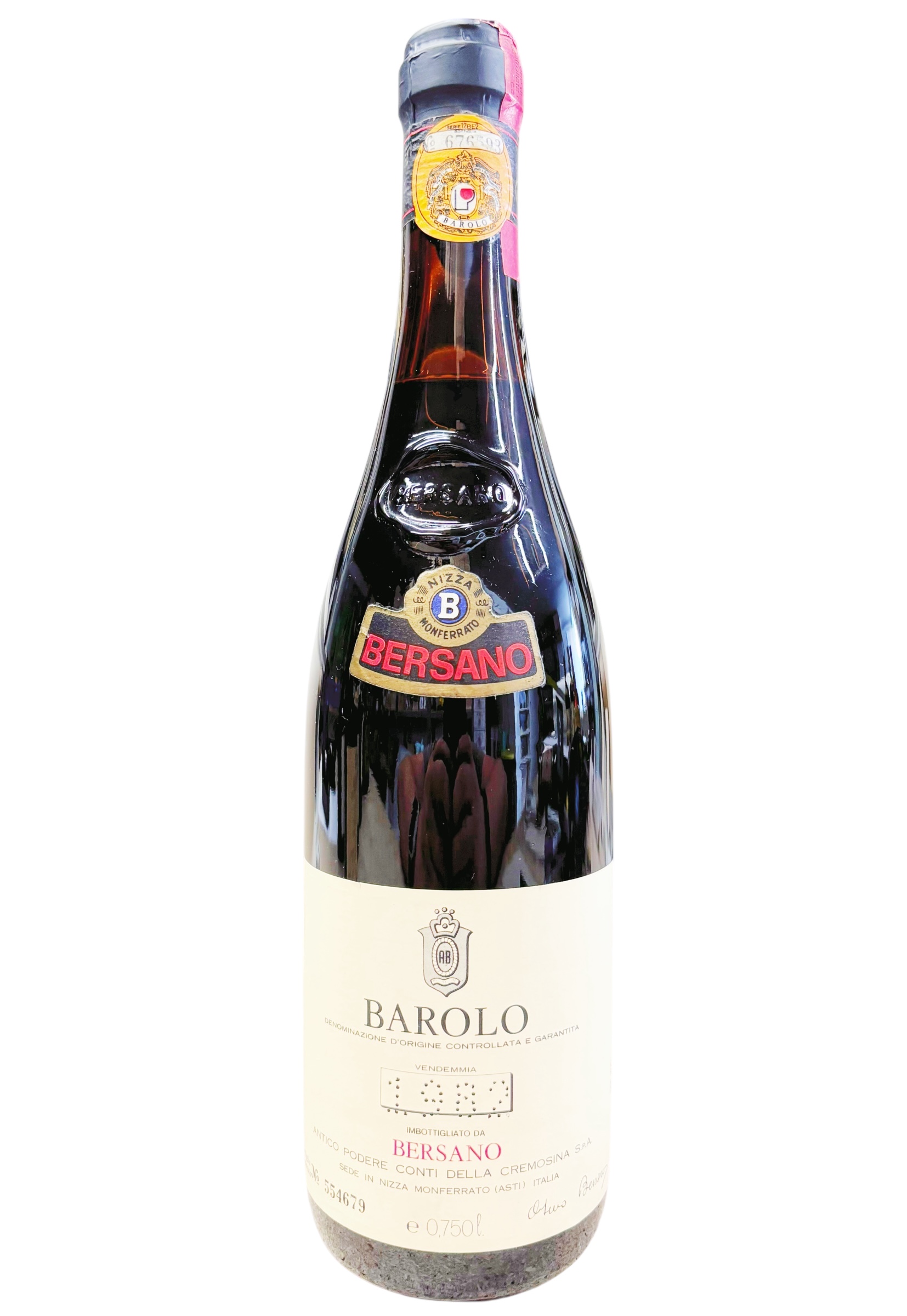 Wein 1982 Barolo Bersano Podere della Cremosina