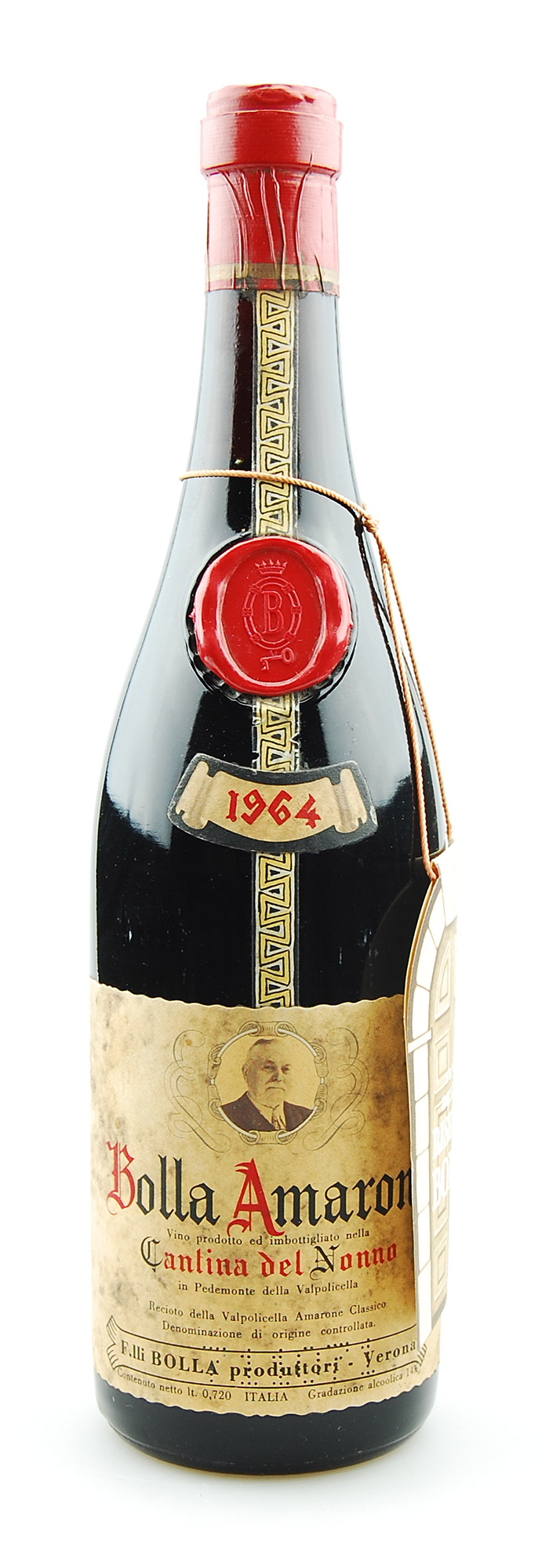 Wein 1964 Amarone Bolla Cantina dell Nonno